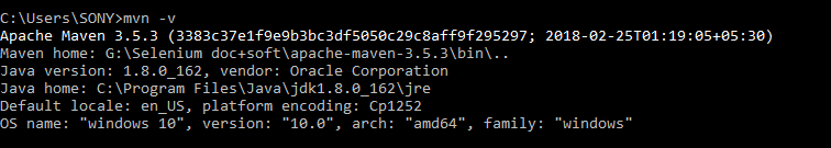 Installing Maven in local system.
